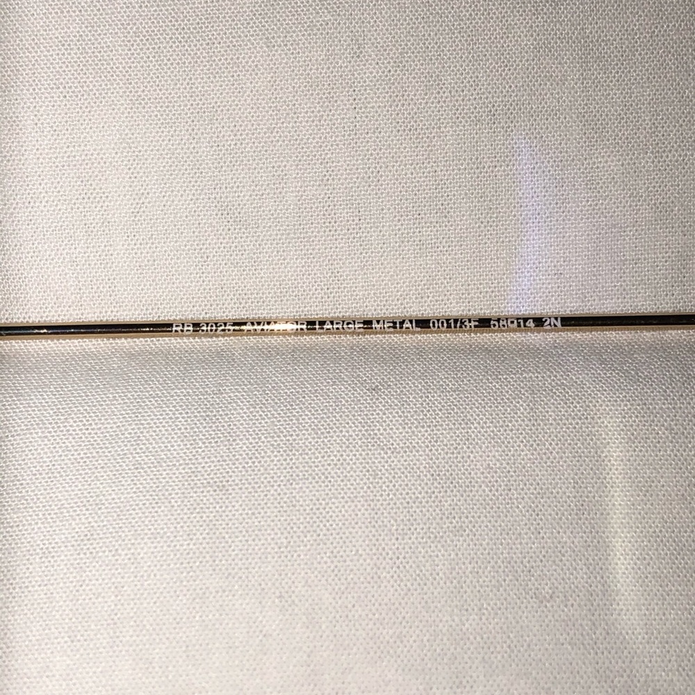 Authentic RayBan Aviators - Picture 4 of 6